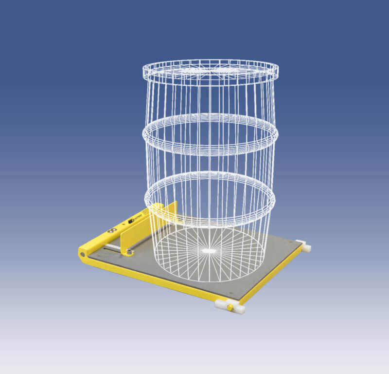 Model 4021 Ultra-Low Profile Drum Scale