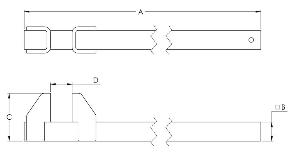 Model 3000TW Dimension Drawing