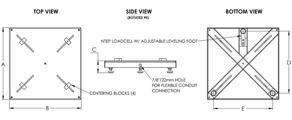 Model 4010 Dimension Drawing