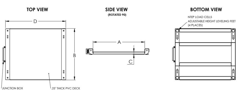 Model 4041 Dimension Drawing