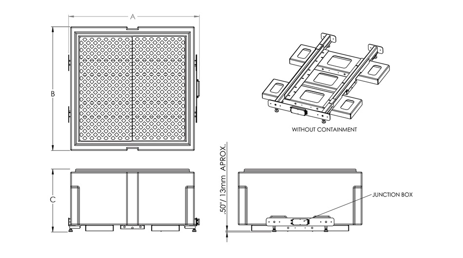 Model 4042-63-IBC Dimension Drawing