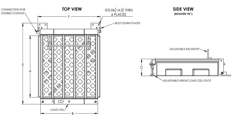 Model 4042ECO-26 Dimension Drawing