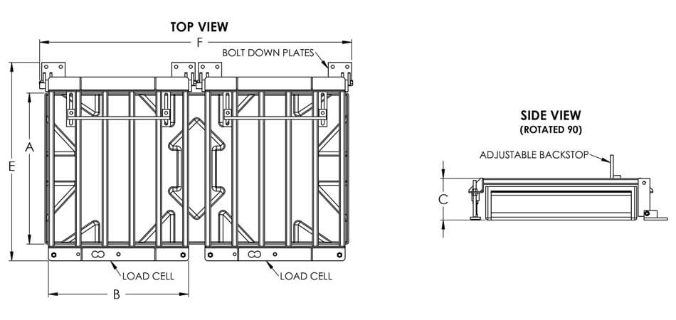 Model 4042ECO-26x52 Dimension Drawing