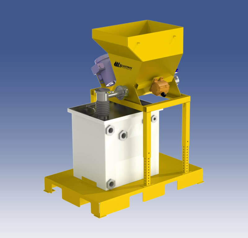 Model VMF-90E™ Volumetric Screw Feeder with Mixing Tank