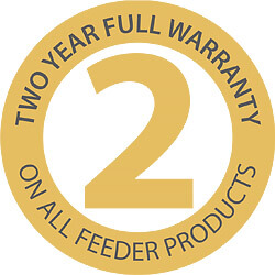 Scaletron 2 Year Warranty on All Feeder Products