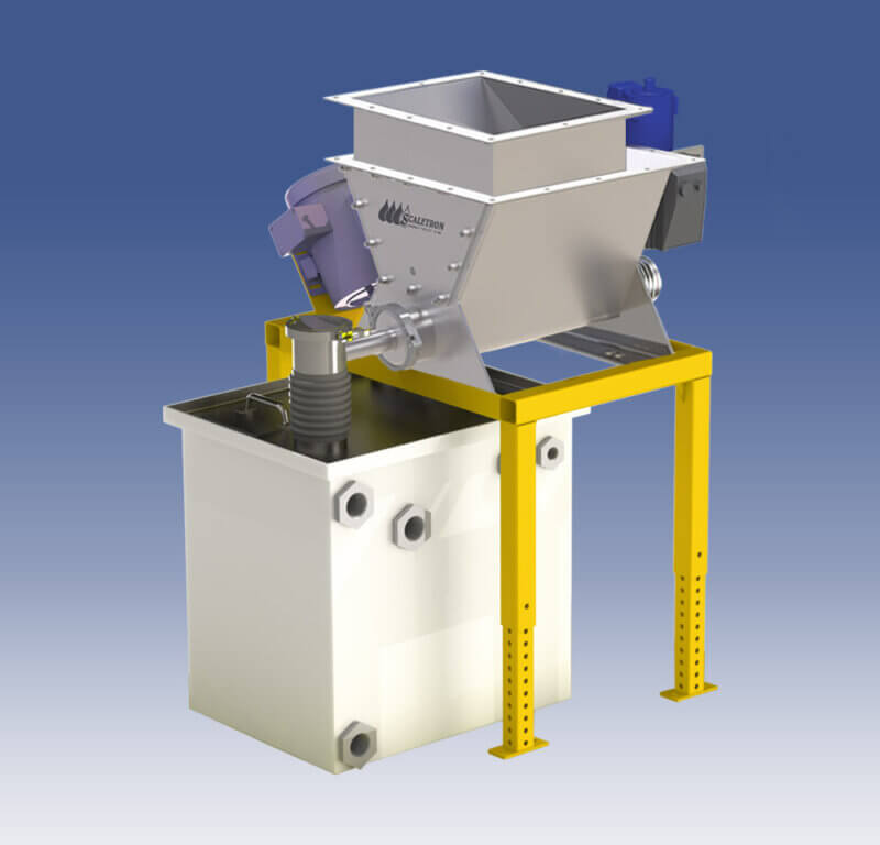 Model VMF-90WT™ Volumetric Screw Feeder with Wallace & Tiernan Adapter