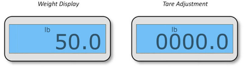 AccuPro 1000 Scale Controller Display Screen Shot