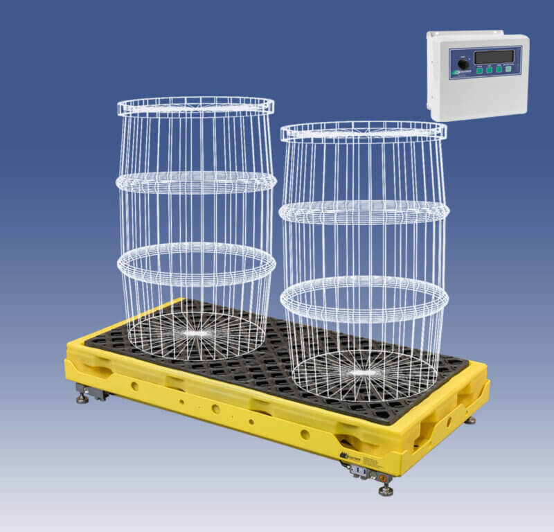 Model 4042-26x52™ Spill Containment Dual Drum Scale