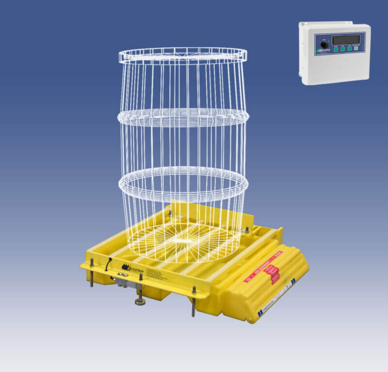 Model 4042ECO-WB-26™ Economical Spill Containment Drum Scale with Bladder