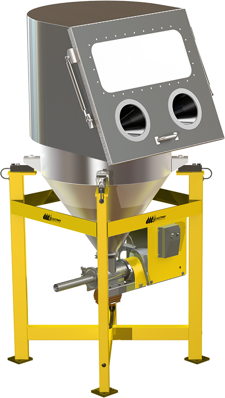 Model VMF-28 BL™ Volumetric Screw Feeder with 50 Lb. Bag Loader
