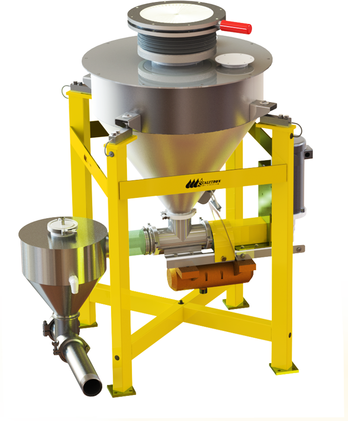 Model VMF-28 SL™ Volumetric Screw Feeder with Silo Connection