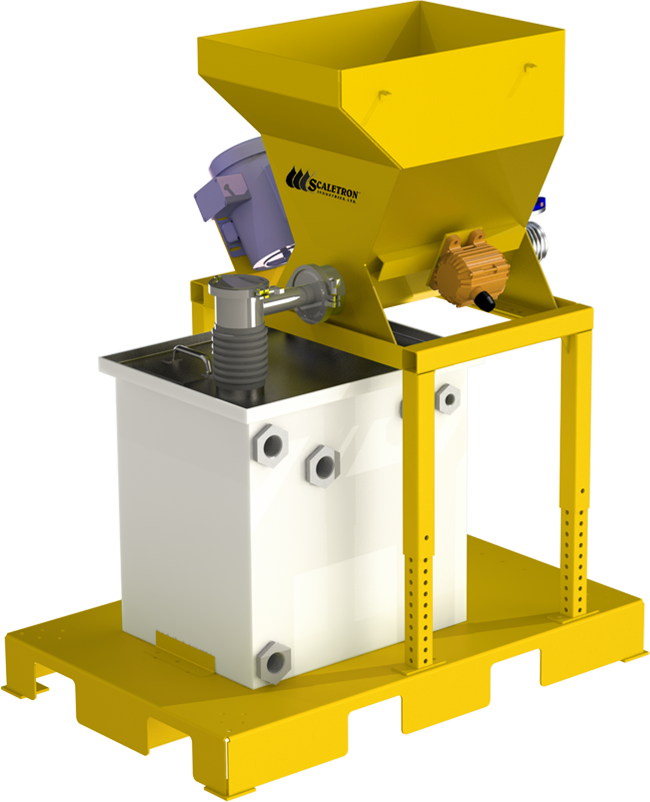 Model VMF-90E™ Volumetric Screw Feeder with Mixing Tank